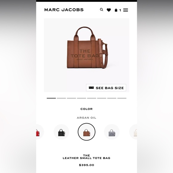 Marc Jacobs Handbags - Marc Jacobs The Small Leather Tote